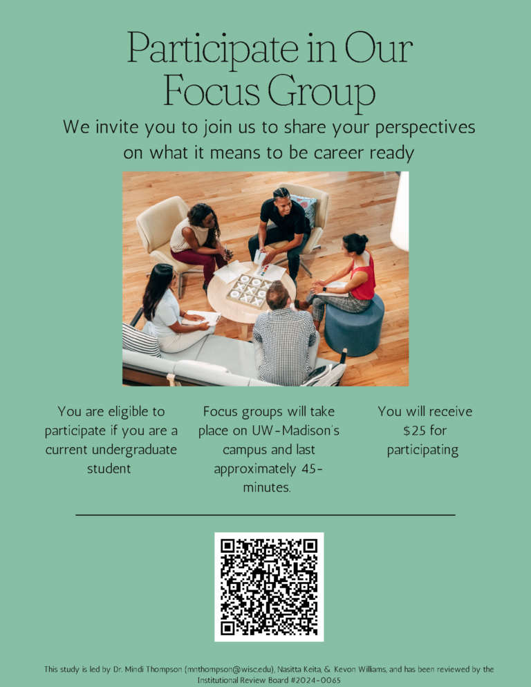 Career Readiness Focus Groups Flyer (Real Estate Flyer)